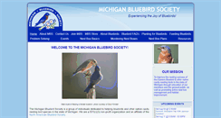 Desktop Screenshot of michiganbluebirds.org